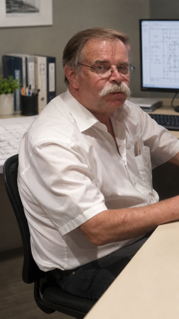 Karlheinz Beez im IKB-Arbeitsumfeld